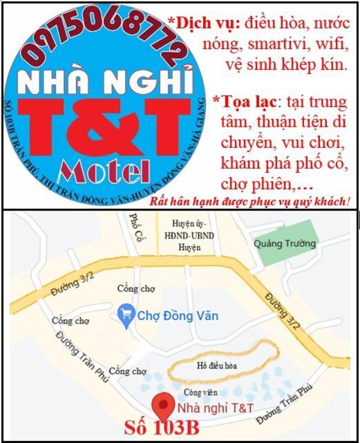 Nha Nghi T&T Hotel Донг Ван Екстериор снимка